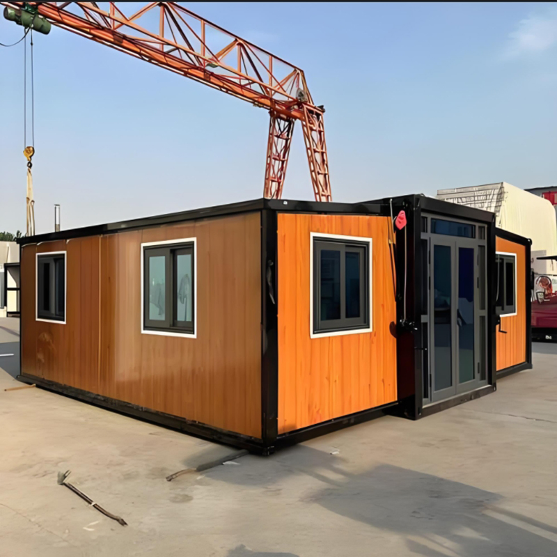 Casa cápsula espacial moderna y hogar prefabricado de contenedor con interior completamente amueblado para resorts, campings escénicos y proyectos de vida modular sostenible