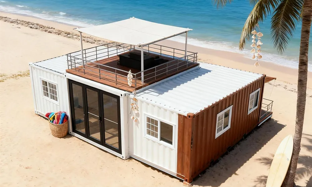 Casa prefabricada de construcción rápida y alto rendimiento, hogar pequeño para uso residencial y comercial