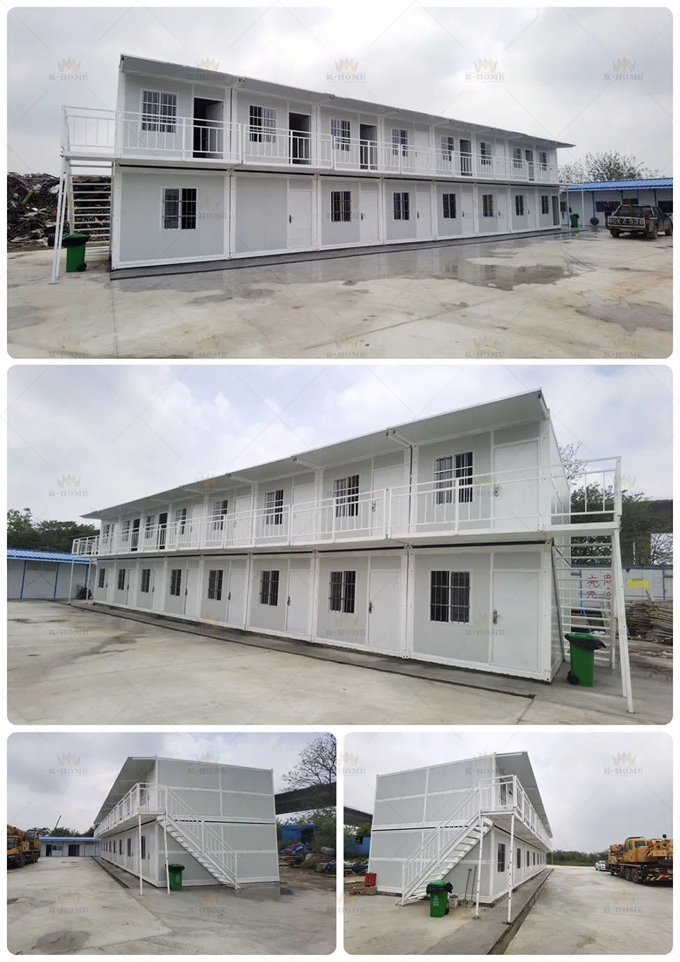 Campamentos de construcción temporales vivienda modular