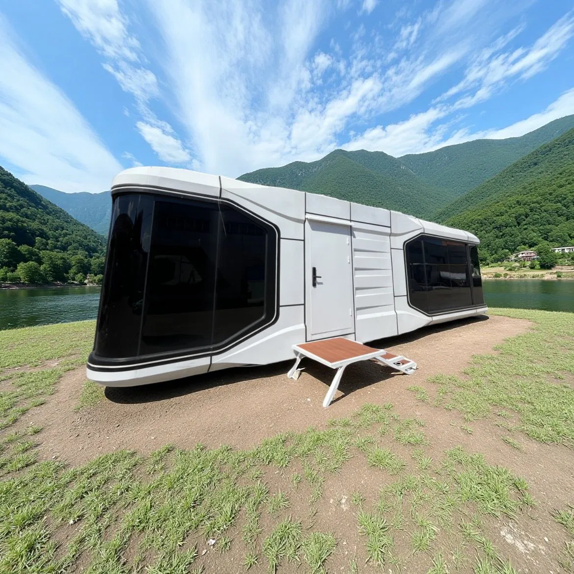 Cápsula Espacial Inteligente E7 Modular Prefabricada Casa Pequeña Personalizada