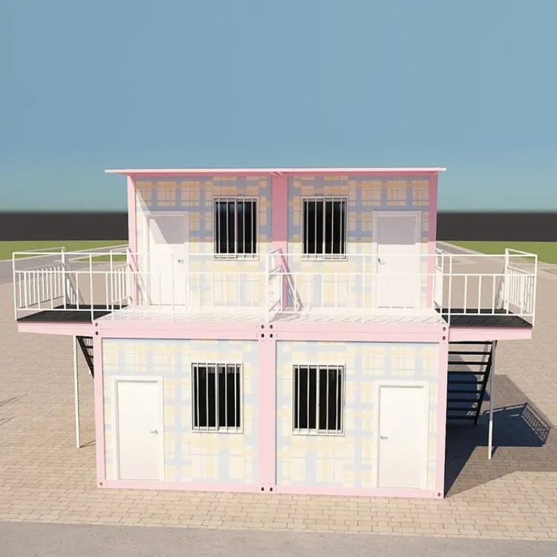 Casa modular prefabricada asequible 20FT/40FT casa pequeña portátil
