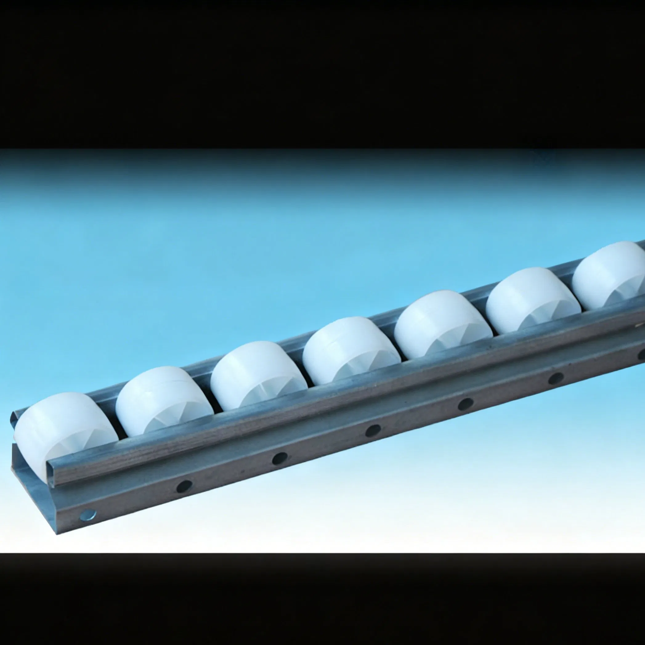 350mm Riel deslizante de alta resistencia con piezas de inserción de acero inoxidable