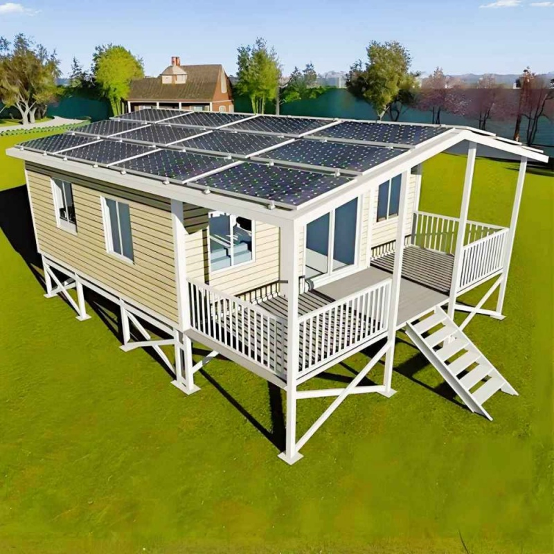 Vivienda contenedor móvil expandible y ecológica para una vida sostenible