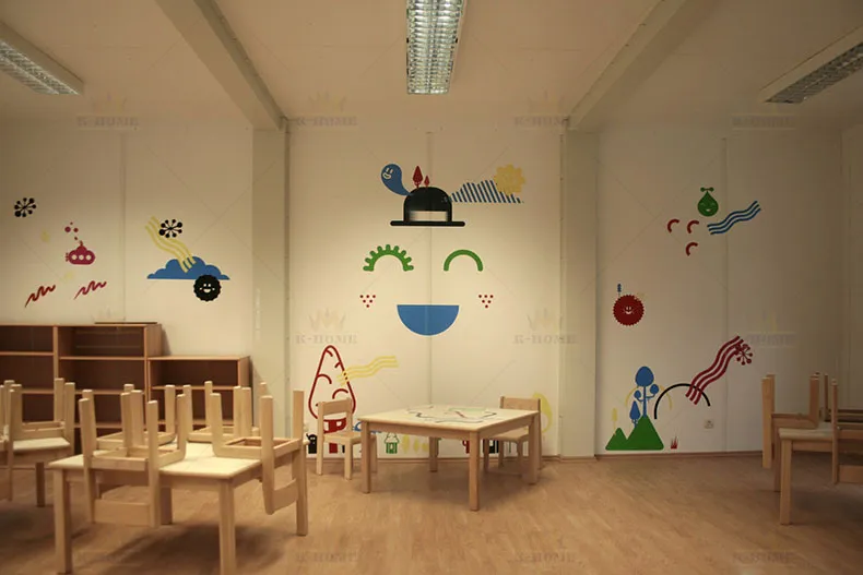 Vivienda estudiantil temporal modular prefabricada para jardines de infancia