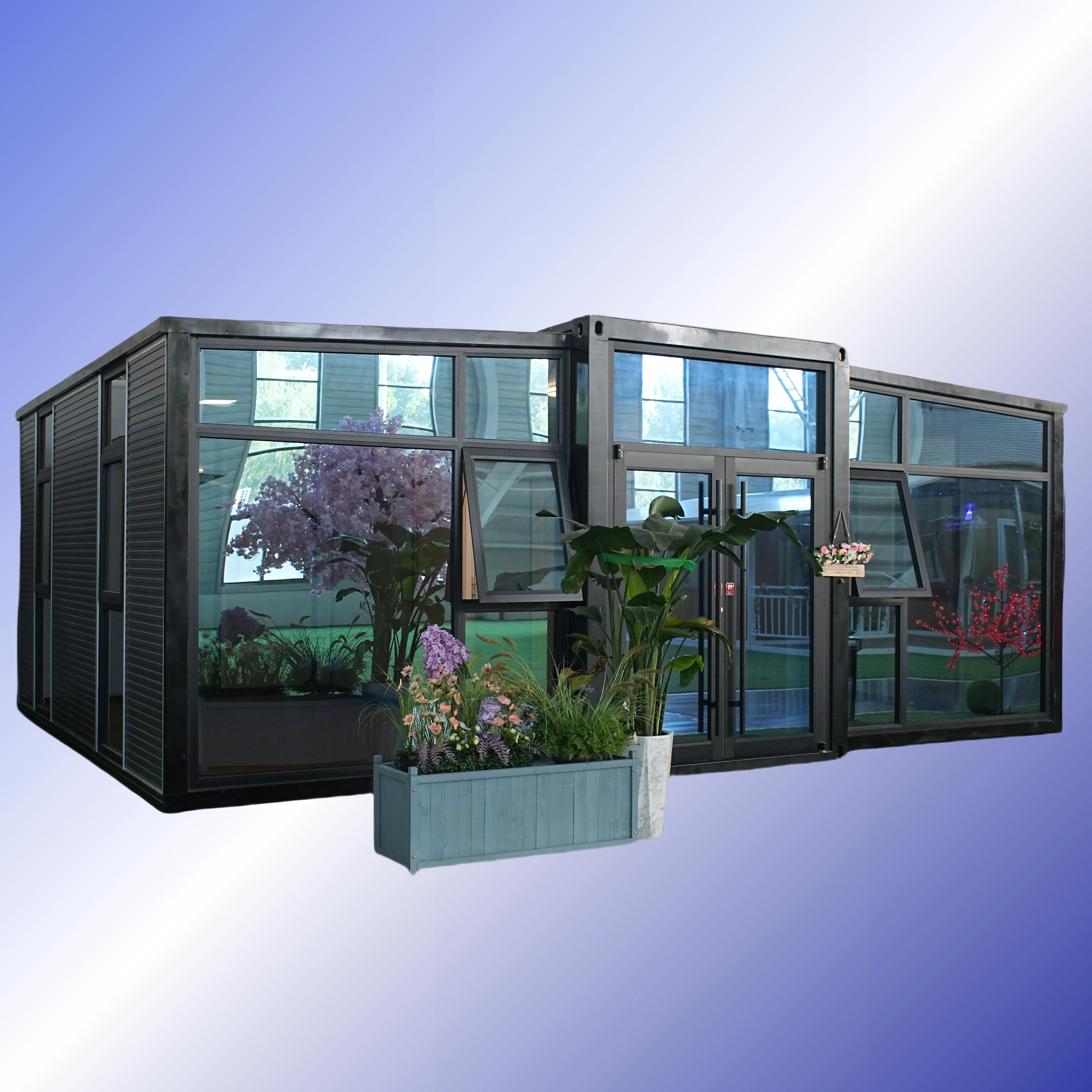Casa modular asequible con cocina y baño