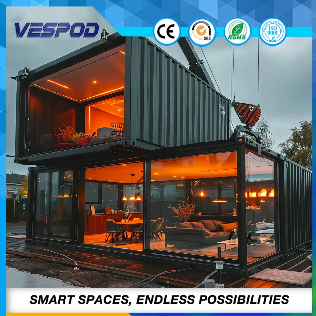 Casa Modular Prefabricada Moderna para Proyectos Residenciales y Comerciales