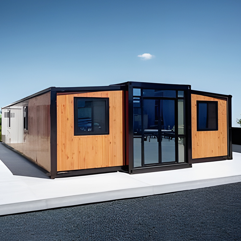 Casa Contenedor Modular a Prueba de Clima 40FT con Diseño Expandible 20FT