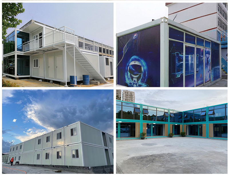 Hogar modular de contenedor de uso comercial, residencial y multifuncional