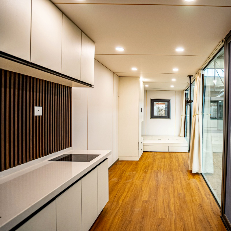 Casa cápsula prefabricada residencial personalizada 20-Foot al aire libre Apple Barn