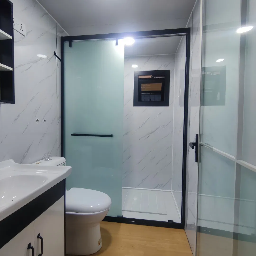 Energía solar compacta y envío asequible casa diminuta modular móvil prefabricada