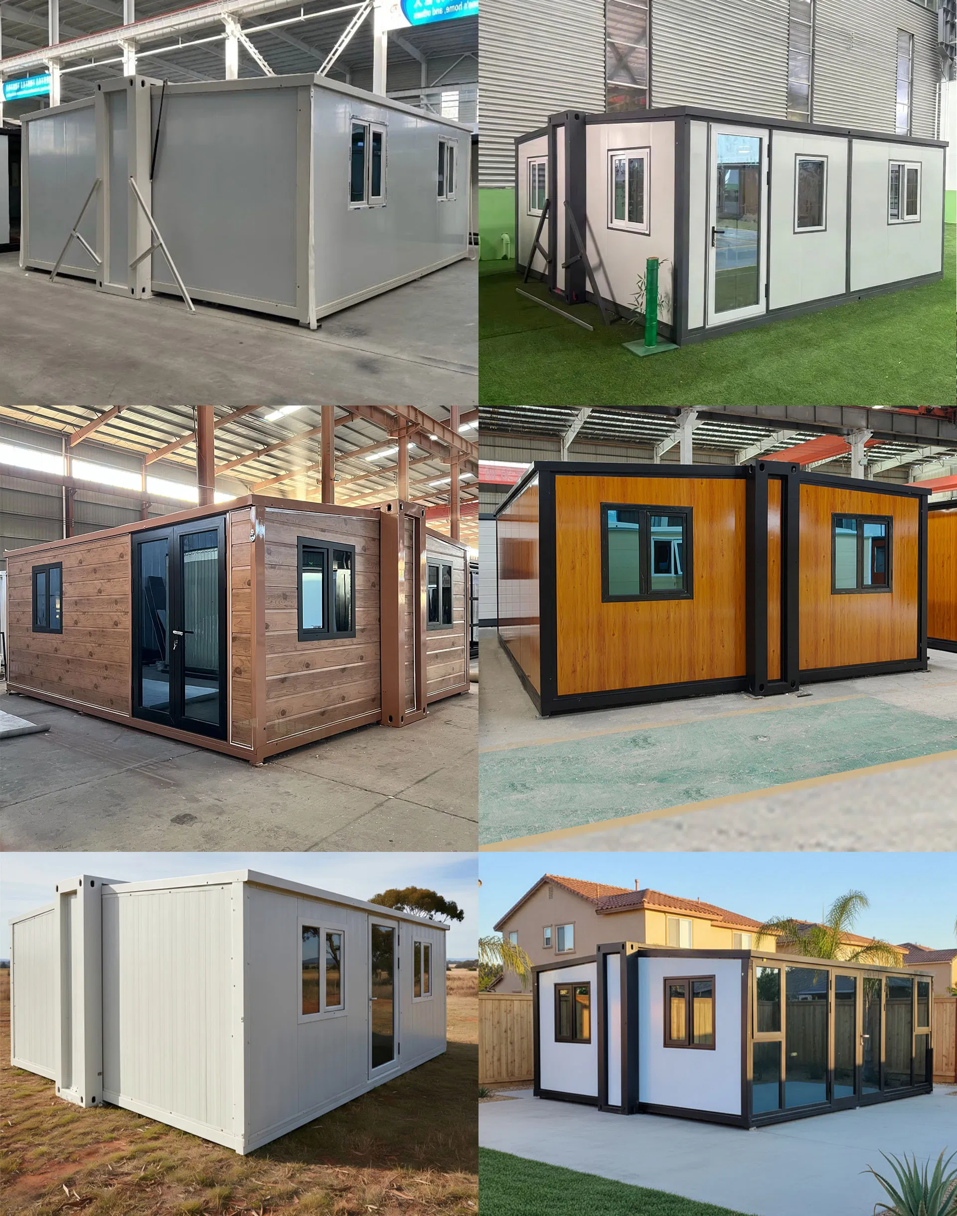 700 Casa Modular Expandible de Cápsula Amplia para la Vida Familiar