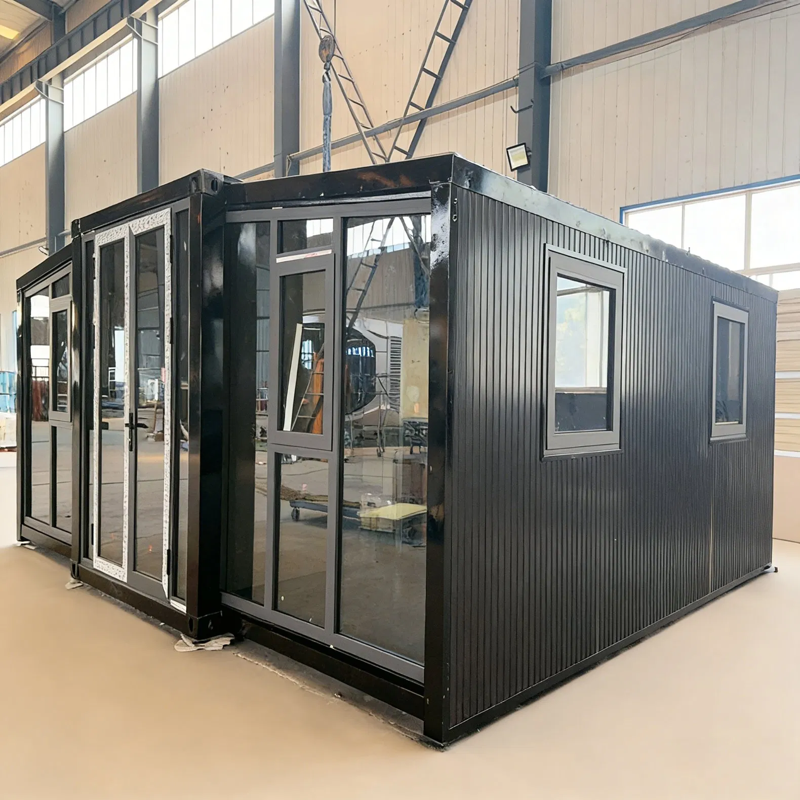 Casa Modular Expandible Impermeable 10FT 40FT Hogar Contenedor Portátil Pequeño para Vida en Caravana