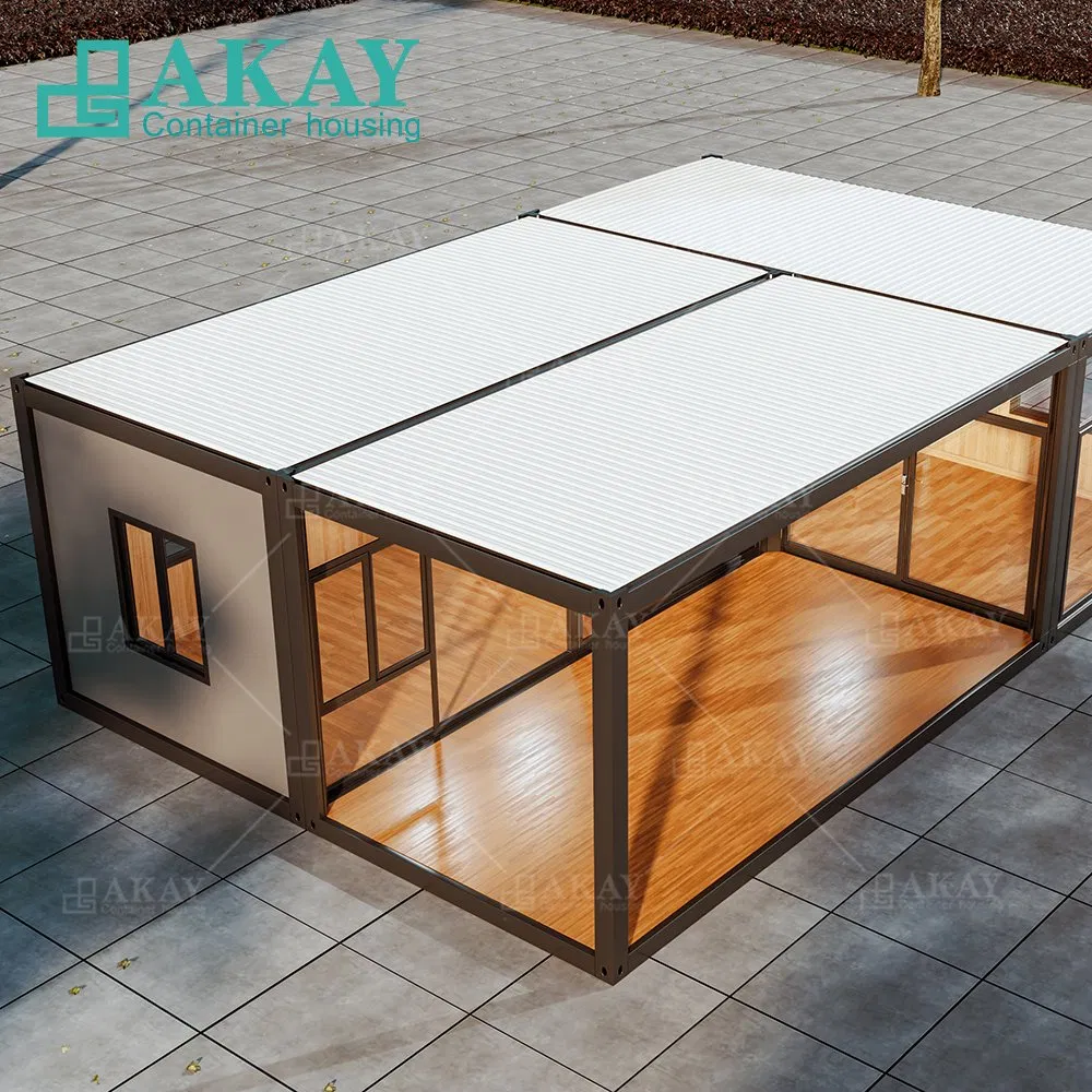 Casa Modular Casa Prefabricada de la Fábrica de Origen 2-Bedroom Casa Contenedor para Uso Residencial y de Oficina