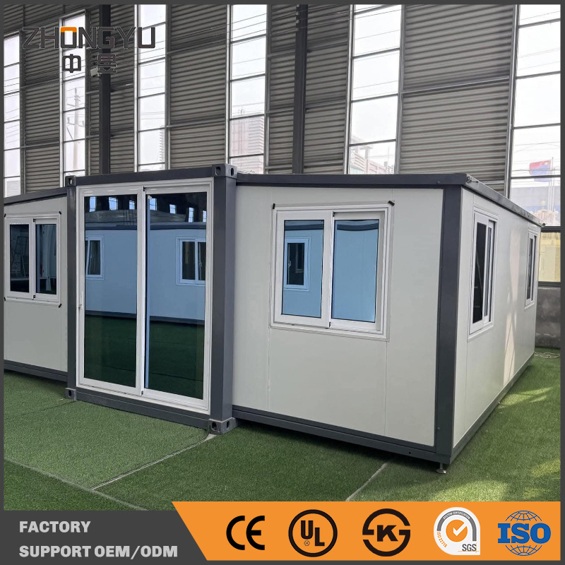 Solución llave en mano de casa contenedor modular expandible para proyecto de hotel, apartamento y alquiler