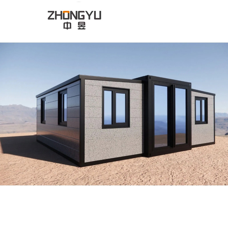 Casa Contenedor Modular a la Moda a Prueba de Viento para Oficina de Lujo y Villa