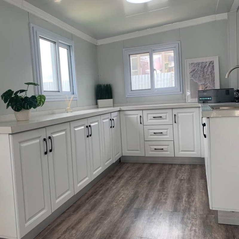 40FT Casa Contenedor Expandible de Lujo Residencia Móvil Llave en Mano con Paquete Interior Completo