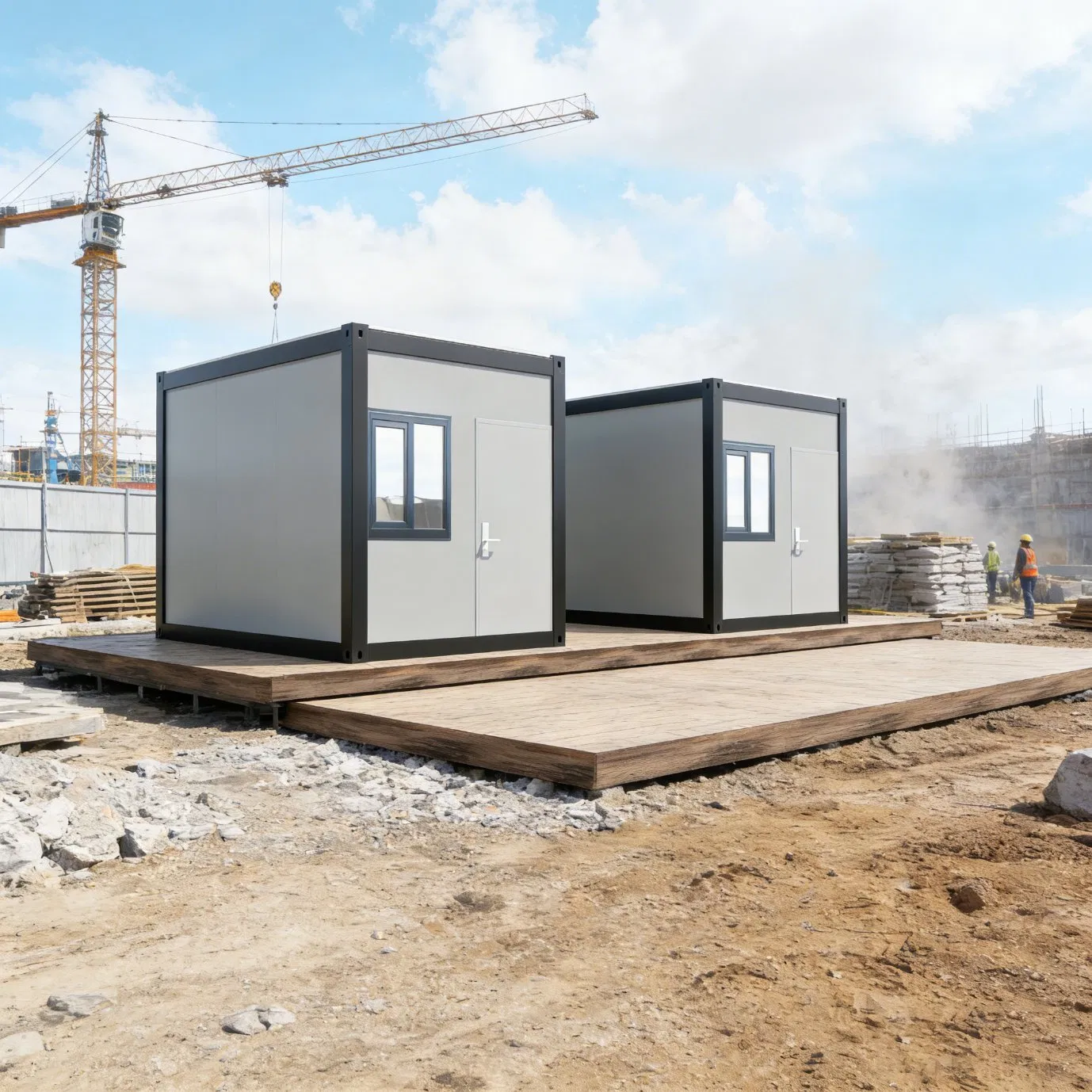 Edificio prefabricado modular oficina móvil contenedor prefabricado envío contenedor colapsable casa plegable hogares plegables