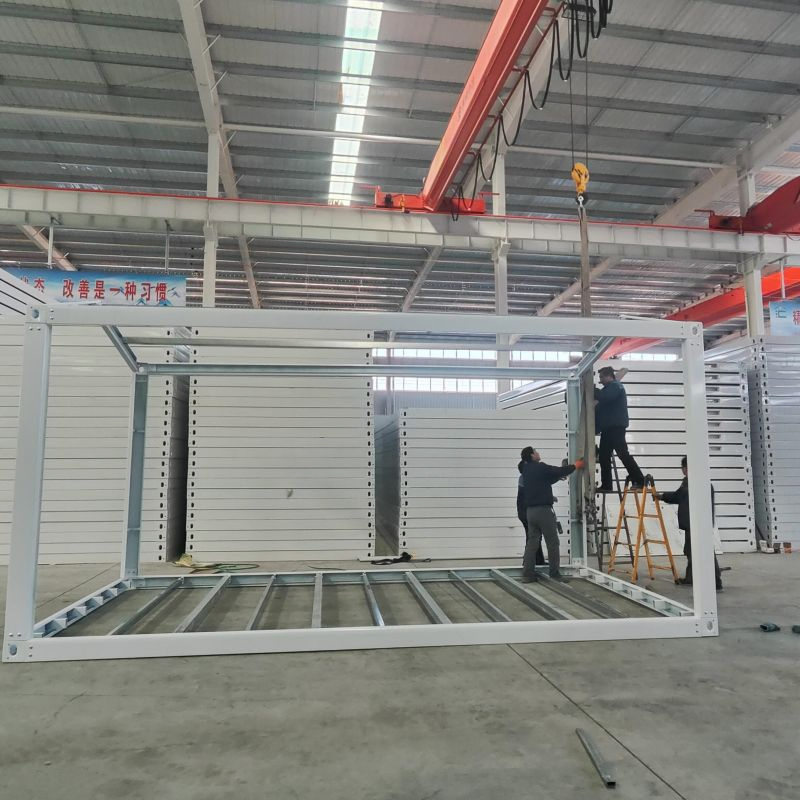Casas pequeñas modulares desmontables listas para enviar para un uso versátil