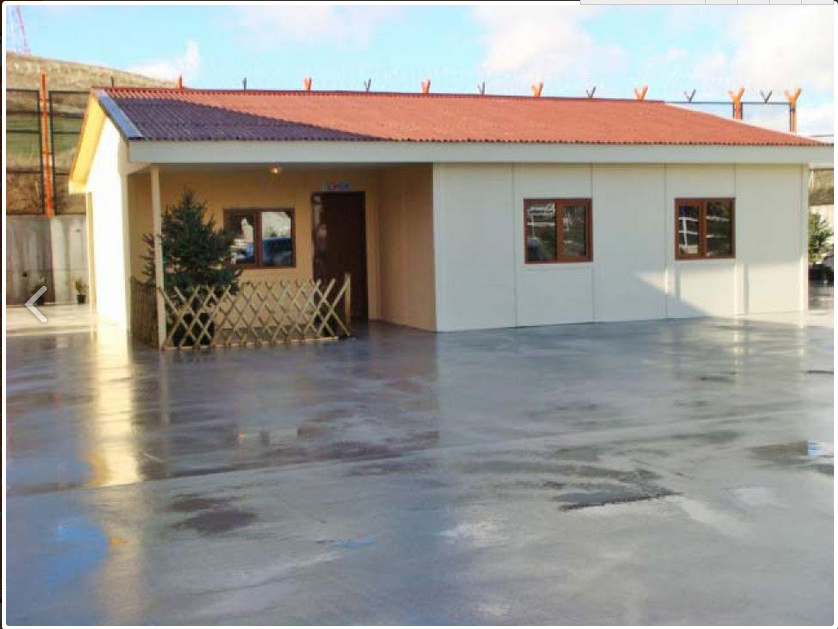Vivienda prefabricada de estructura de acero ligero asequible para campamento de trabajadores