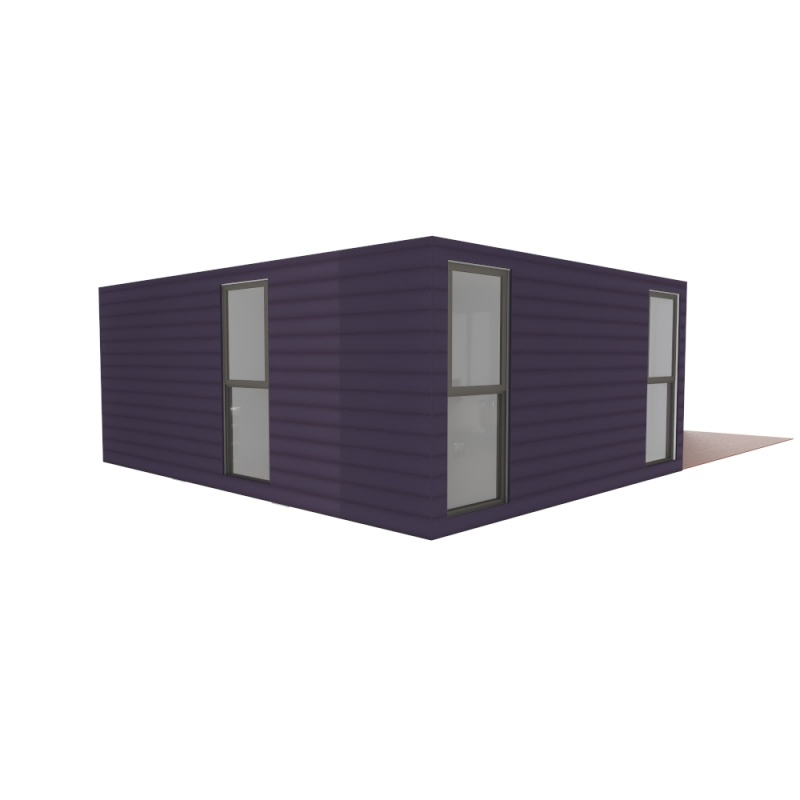 Venta Caliente Prefabricado Modular Baño Caravana Pod Villa Contemporánea Oficina en Casa Cobertizo Tienda