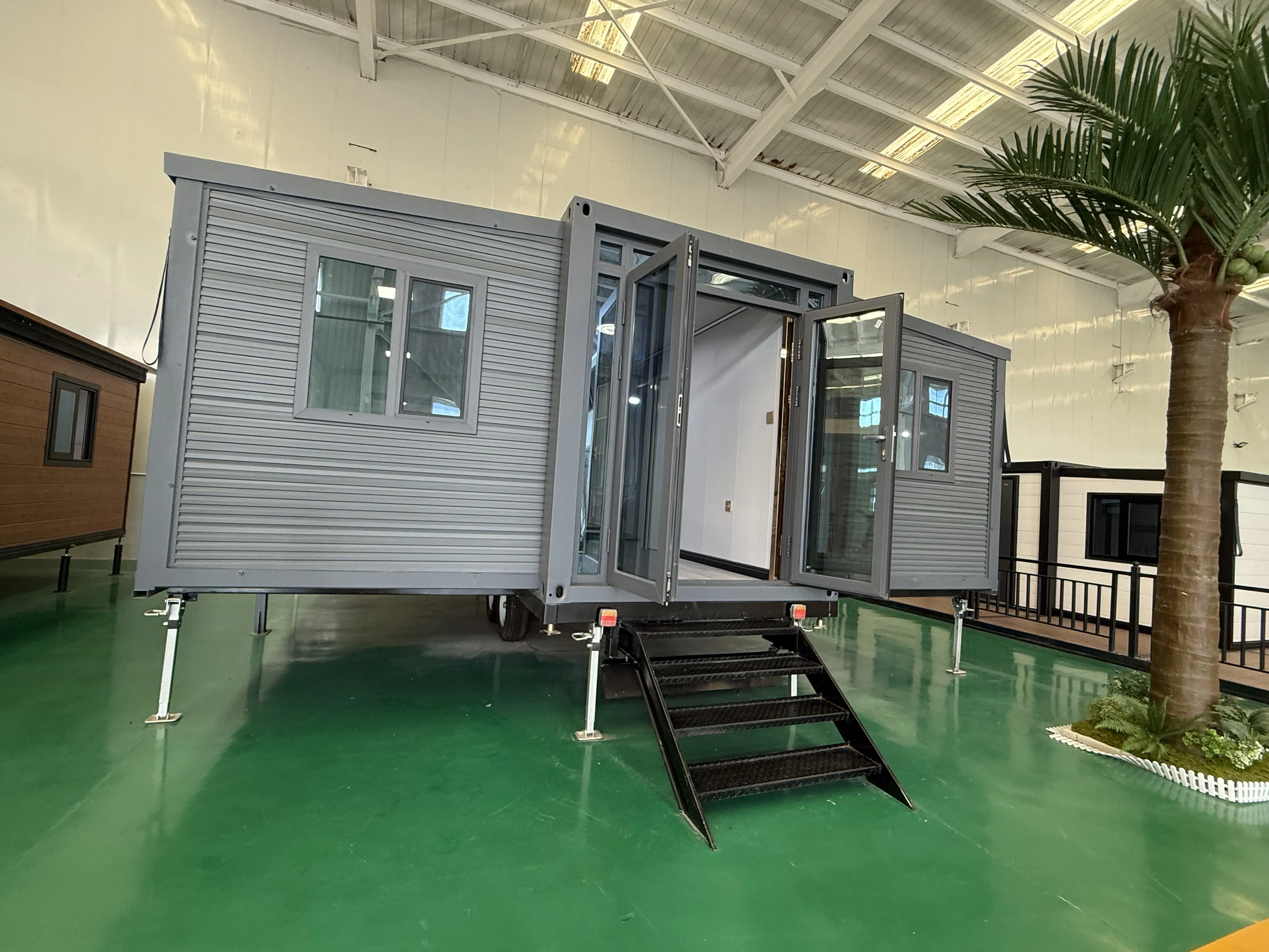 Casa Modular Moderna con Opciones de Color Personalizables