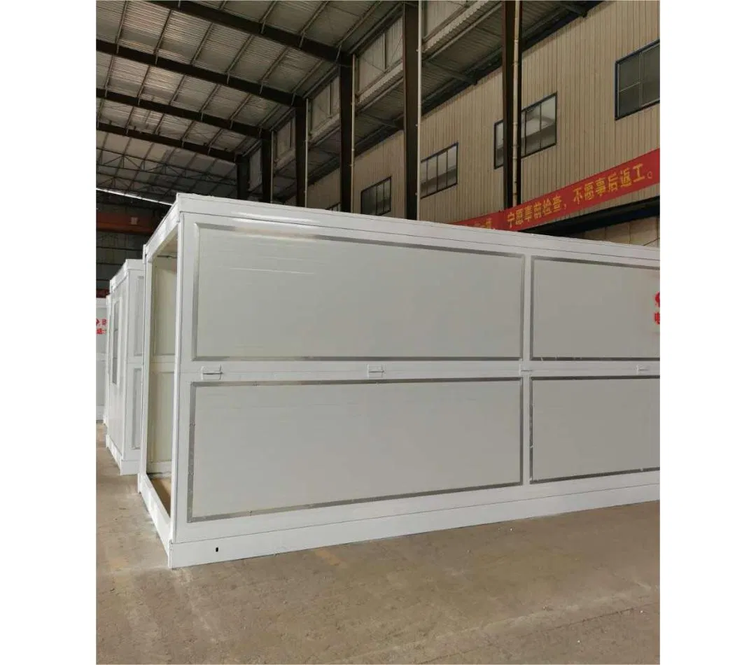 Servicio en línea de casa contenedor plegable para dormitorio de hotel residencial prefabricado