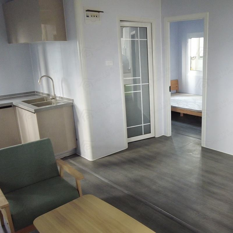 Casas pequeñas modulares asequibles para envío y ensamblaje rápido