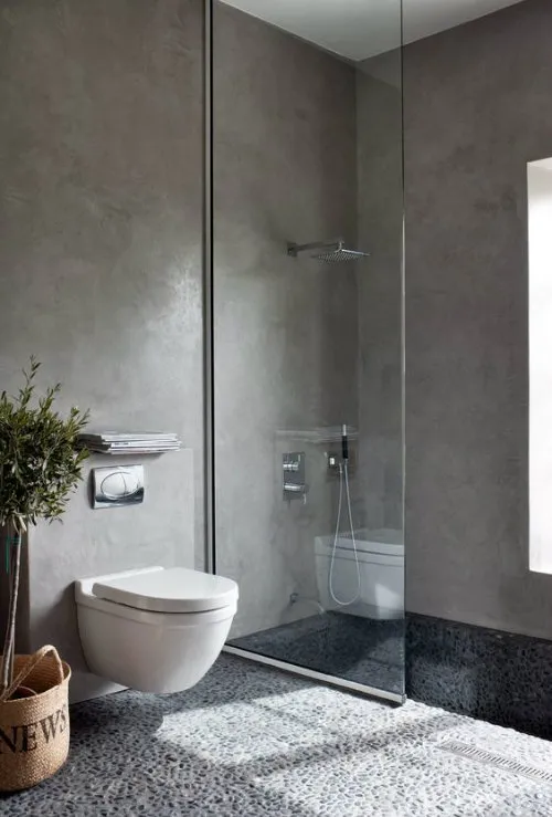 Baño en casa prefabricada