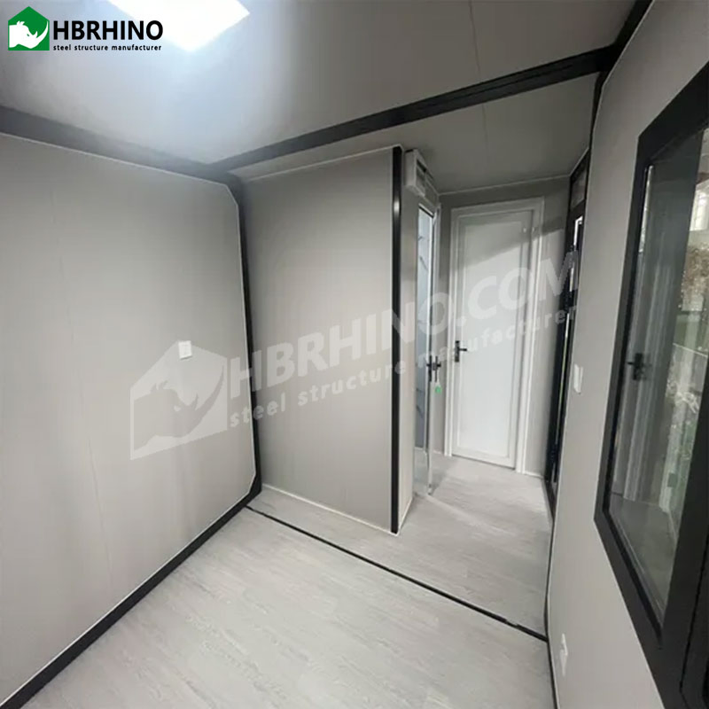 10FT Casa Contenedor Expandible, Solución de Vivienda Verde Sostenible, Hogar Modular de Economía Circular, Vivienda Asequible para el Mercado Global