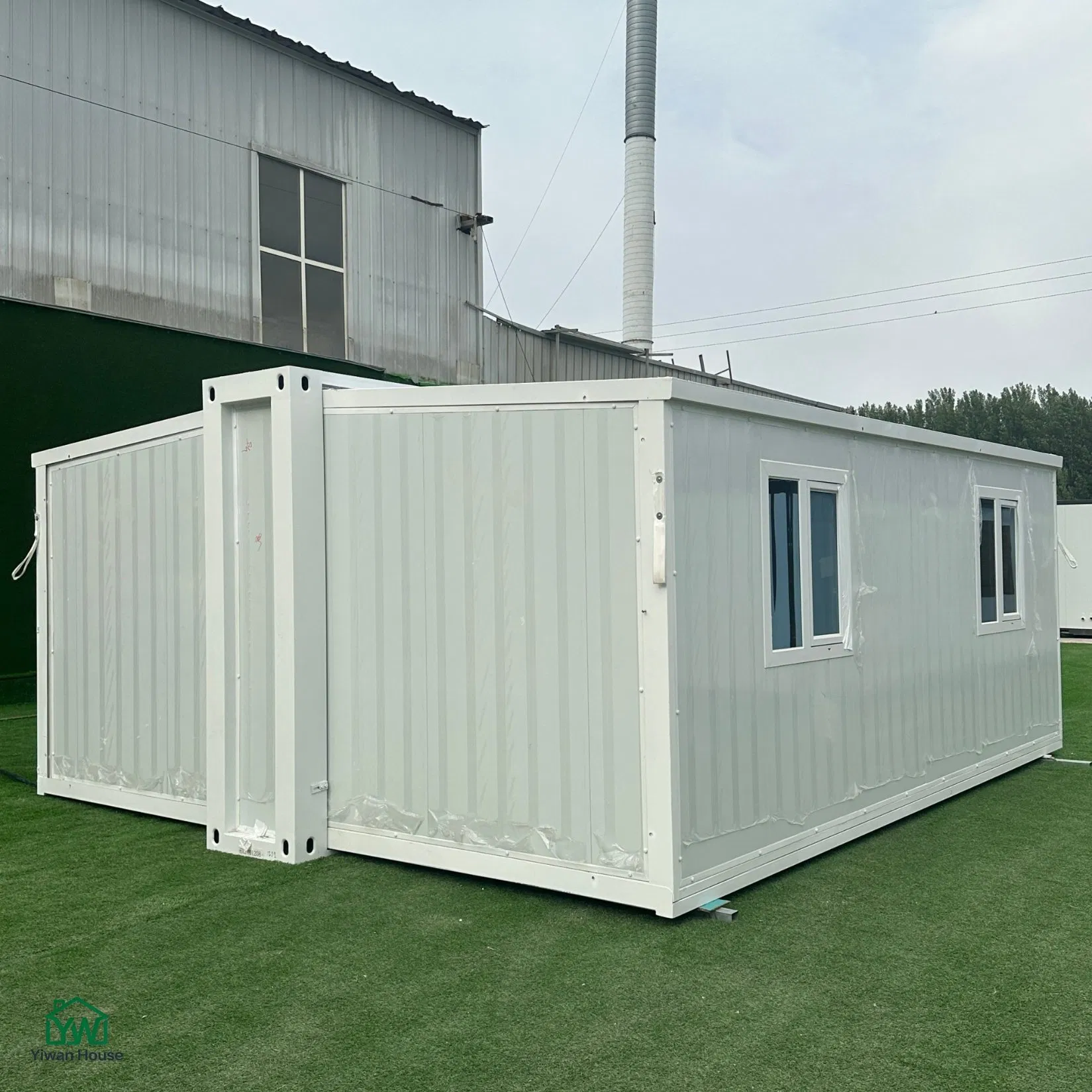 Energía solar compacta y envío asequible casa diminuta modular móvil prefabricada