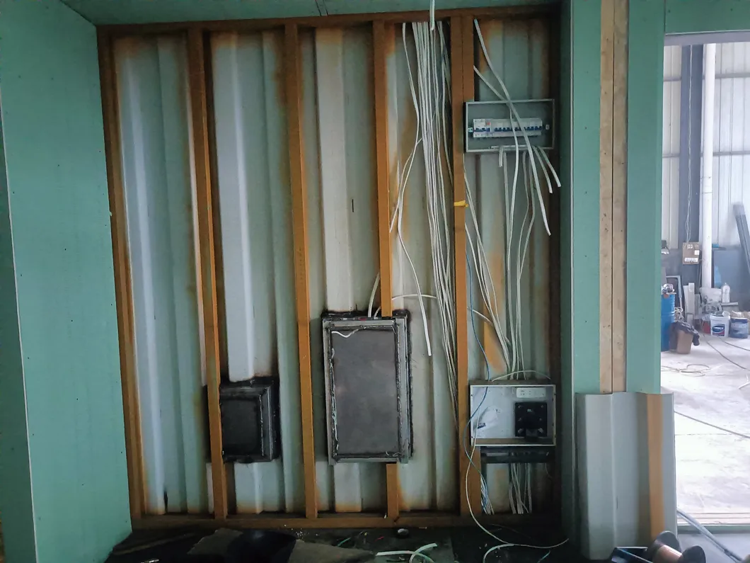 Instalación Eléctrica en Contenedores