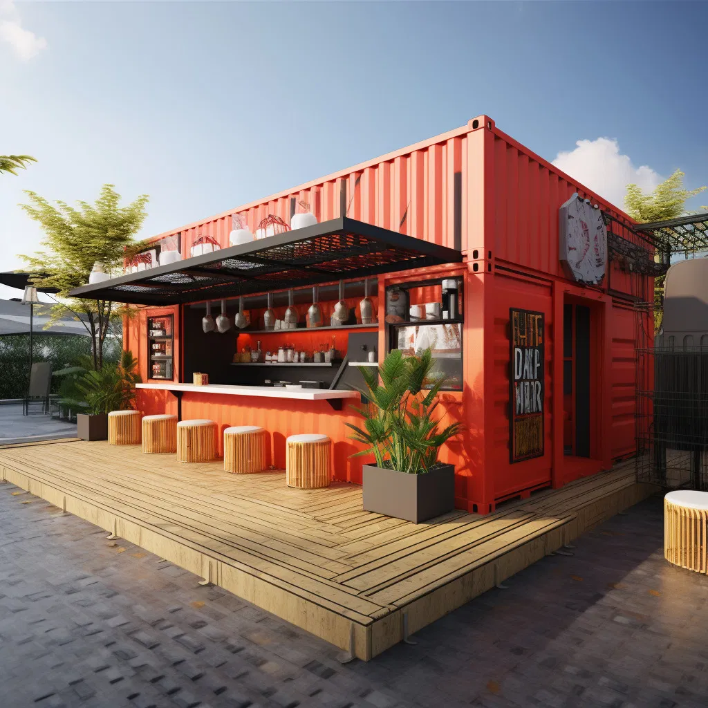 Diseño convertible de cabina expandible multifuncional y muebles incluidos para soluciones de vivienda instantáneas