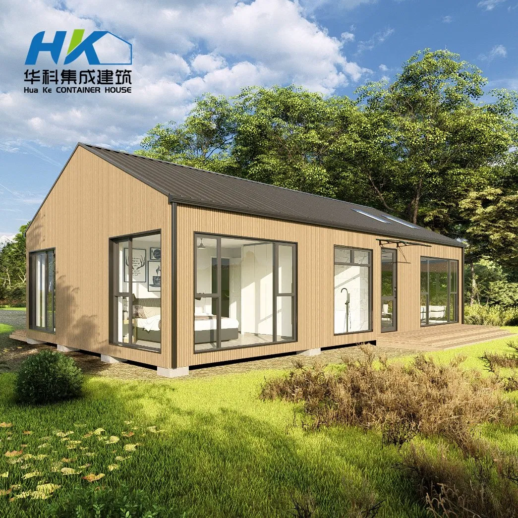 Casa Prefabricada Modular de Contenedor de Lujo Moderno 2 Dormitorio 1 Baño