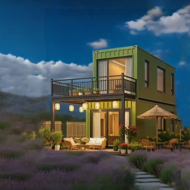 Casas modulares portátiles prefabricadas asequibles en venta