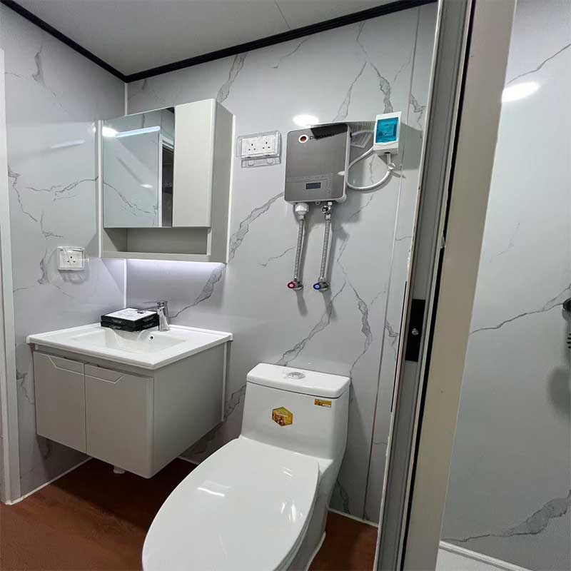 Casa Expandible Plug and Play 20FT Solución Turnkey de Prefabricado de Instalación Rápida