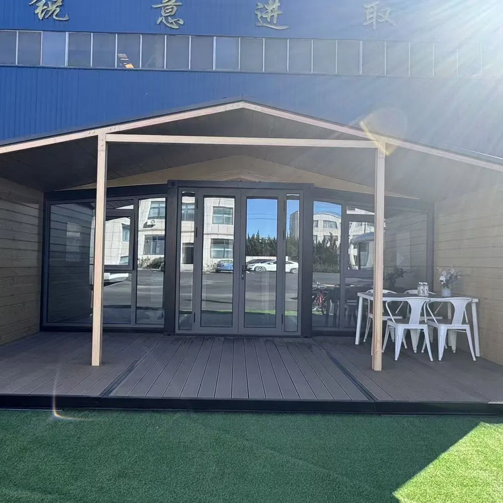 Casas modulares prefabricadas listas para Starlink, casas contenedores expandibles, casas pequeñas portátiles