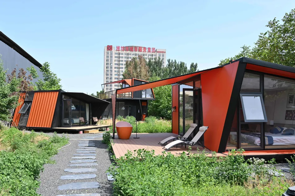 Nuevas Villas de Lujo Desmontables, Casas Contenedor Residenciales de Diseño Moderno Prefabricadas Más Baratas