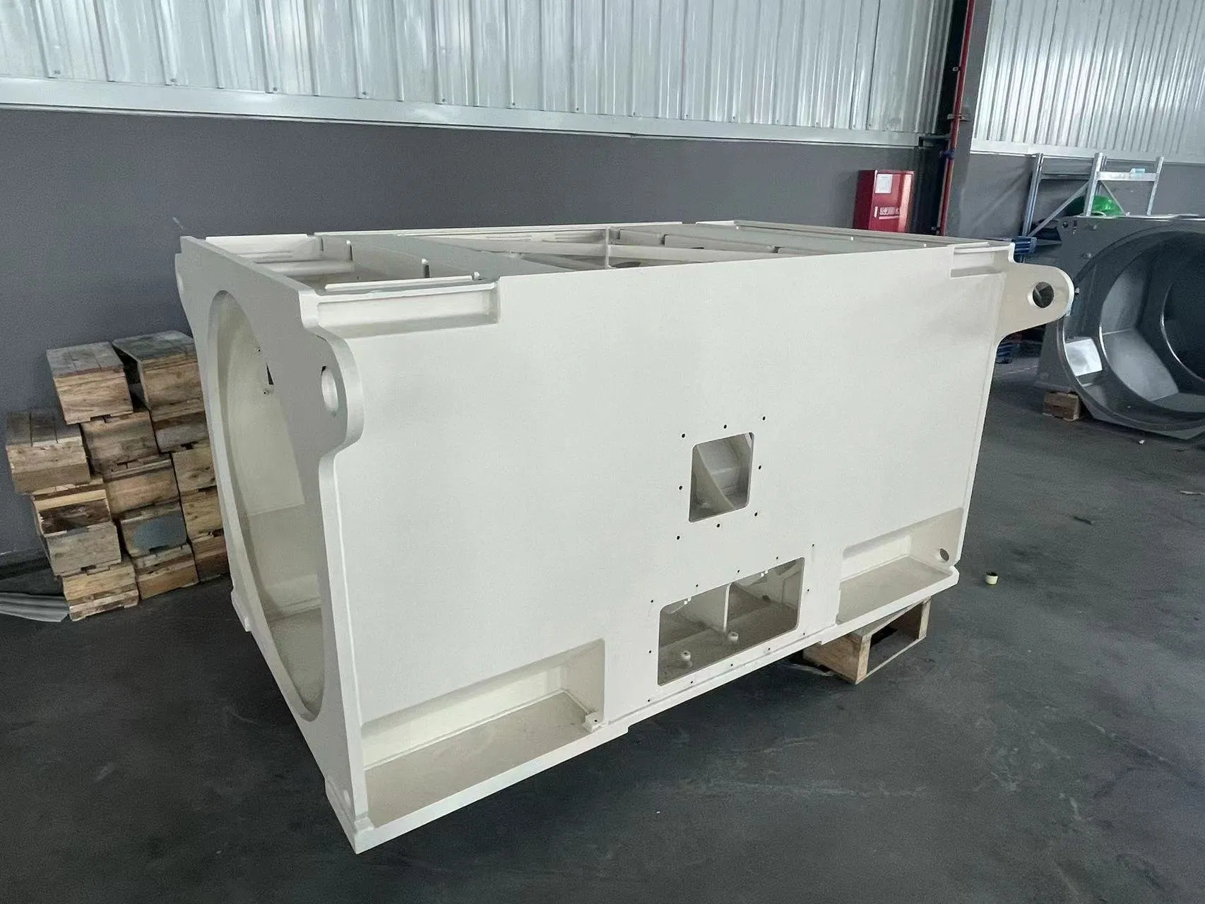 Carcasa del estator del generador eólico equipo de generación de energía eólica