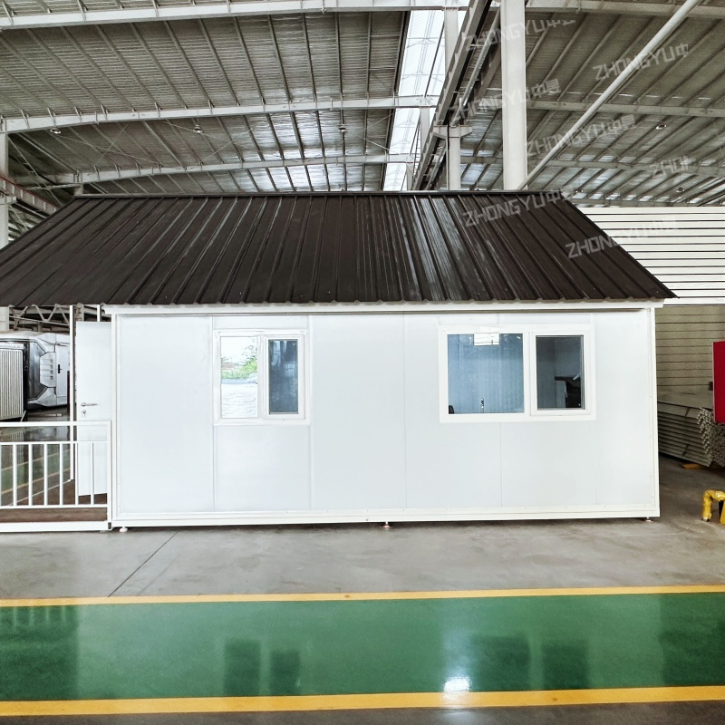 20FT Casa Contenedor Modular Prefabricada Expandible Estilo Villa de Lujo Hecha en China Precio