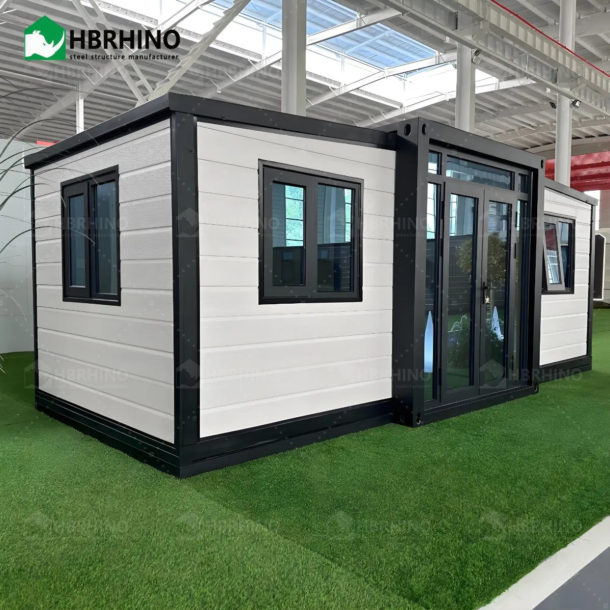Modular 40FT 20FT Contenedor de acero portátil prefabricado plegable expandible hogar hotel residencial marítimo oficina plana de madera