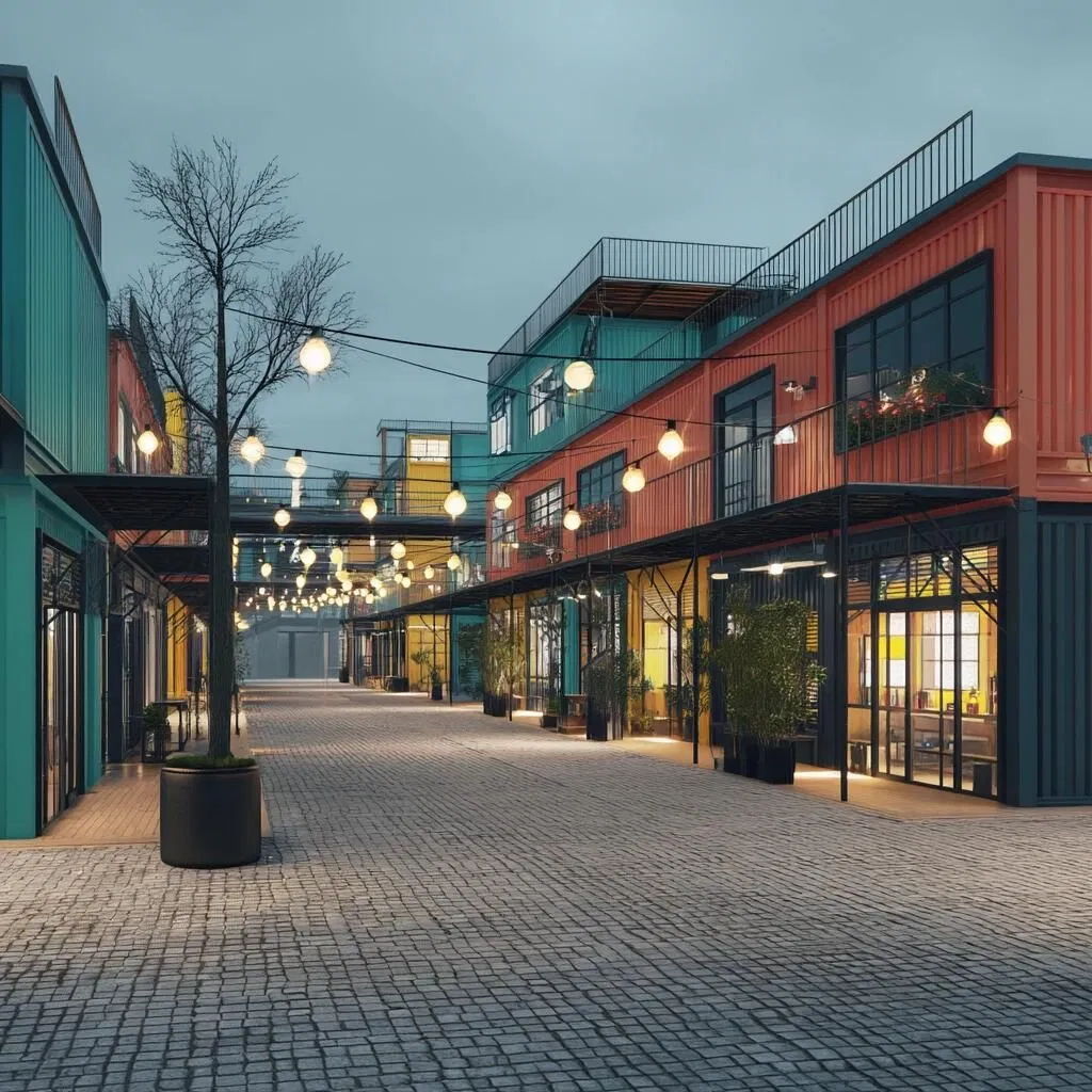 Casa Modular Prefabricada Moderna para Proyectos Residenciales y Comerciales