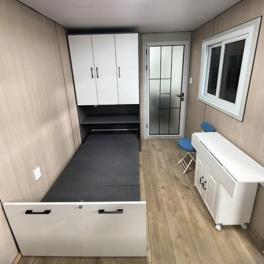 Casa contenedor segura portátil
