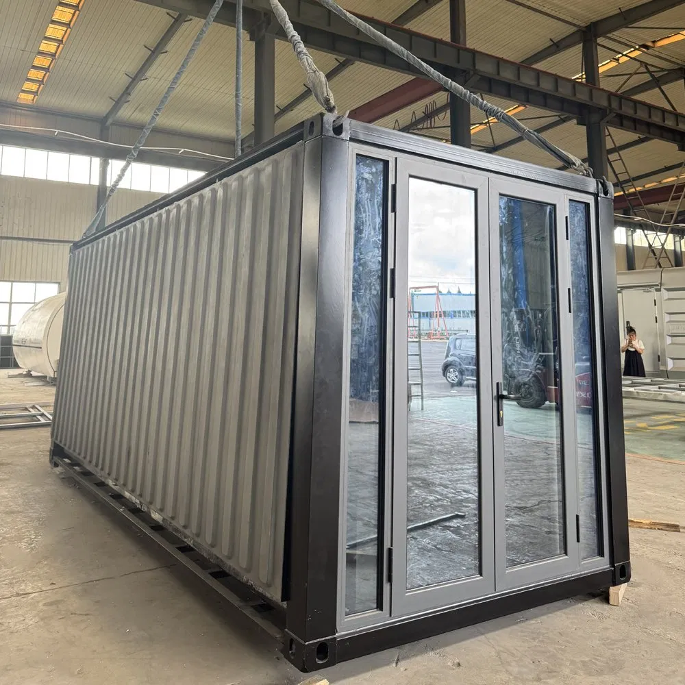 Casas modulares prefabricadas listas para Starlink, casas contenedores expandibles, casas pequeñas portátiles
