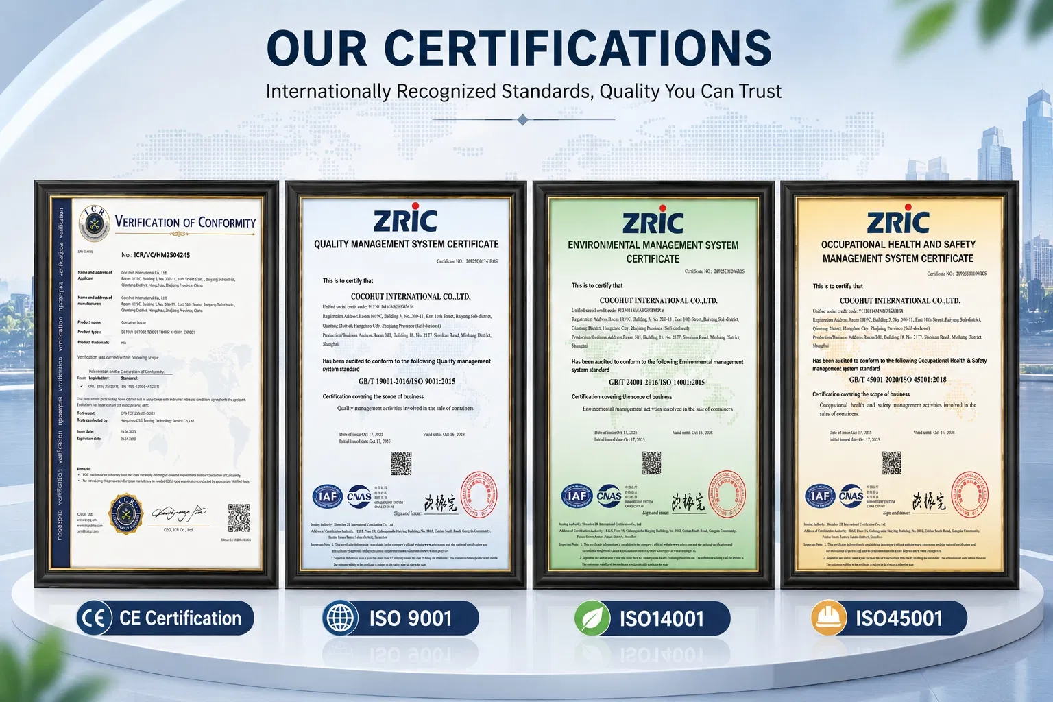 Certificaciones