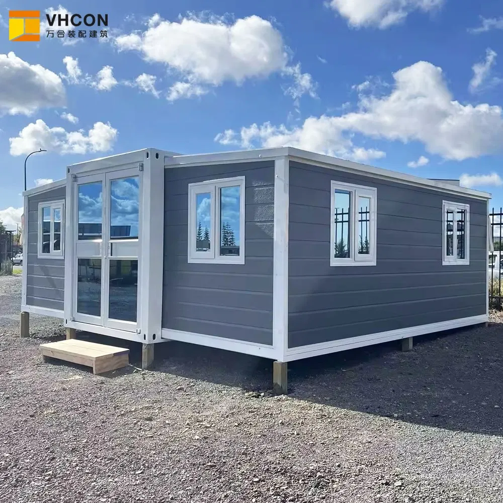 Venta Caliente Casa Contenedor Expandible Prefabricada de Alta Calidad con 3 Habitaciones