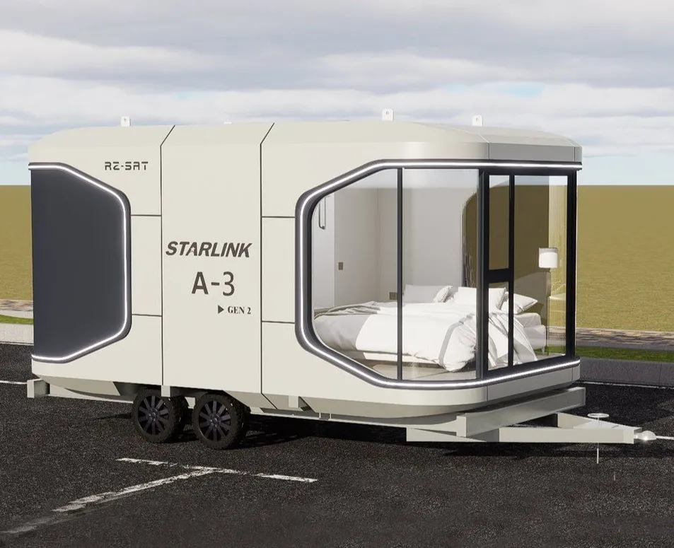 Modelo de vivienda modular prefabricada expandible, casa contenedor, mejor casa móvil montada en remolque, precios de casas prefabricadas