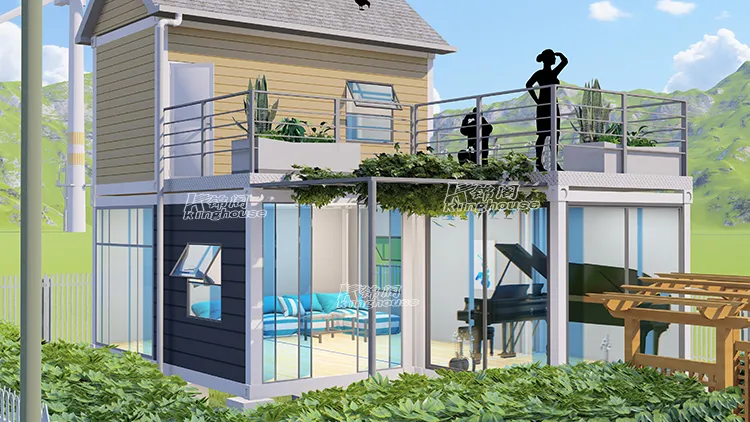 Hogares Prefabricados Diseño Profesional Casa Prefabricada de Lujo Villa