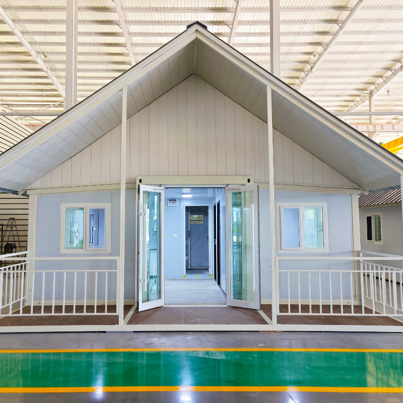 20FT Casa Contenedor Modular Prefabricada Expandible Estilo Villa de Lujo Hecha en China Precio