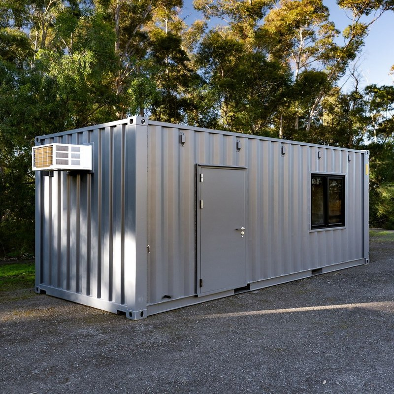 Oficina de Contenedores de Envío Sostenible: Hogares Modulares de Lujo Modernos