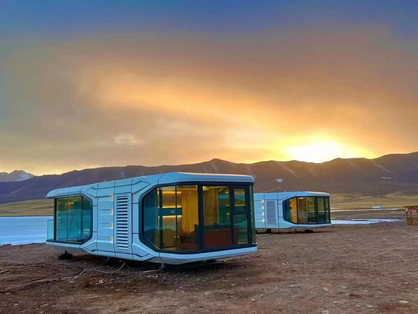 Casas modulares de contenedores asequibles para vivir en espacios reducidos